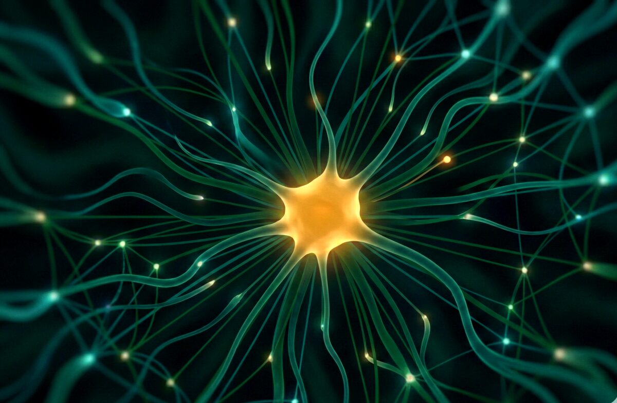 Abstract netwerk visualisatie voor energietechnologie case